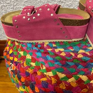 Free People Rule Breaker Platform Sandals